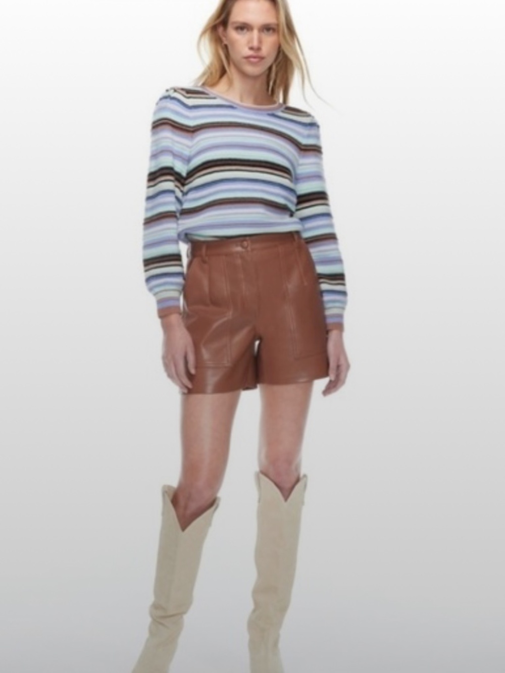 Aritzia Wilfred Seabrook Sweater Merino Wool Blend - Picture 3 of 15